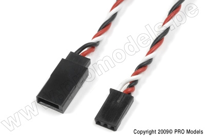 Extension wire "twisted" Futaba, 22AWG, 30cm (1pc)