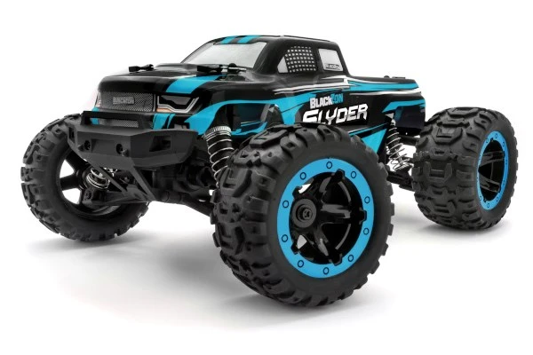 BLACKZON Slyder MT 1/16 4WD Electric Monster Truck - Blue