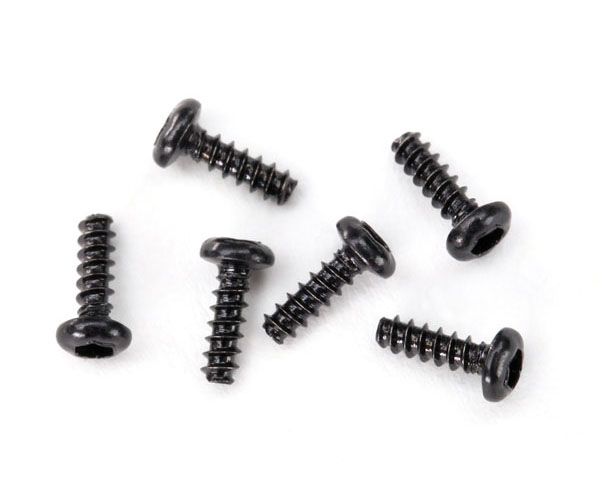 Screws, 1.6x5mm button-head, self-tapping (hex dr