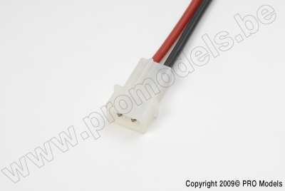 AMP connector, Female, silicon wire 16AWG, 10cm (1