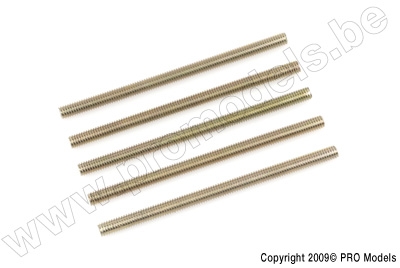 Tie rod, M4X60, Steel (5pcs)