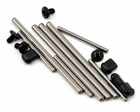 Suspension pin set, complete (front & rear) / hard