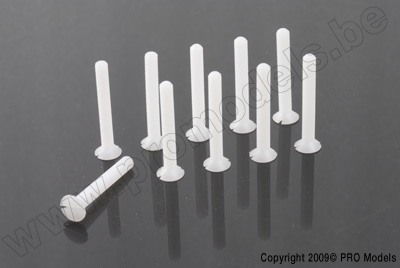 Countersunk screw, M5X16, Nylon (5pcs)
