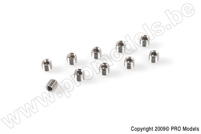 Set screw, M5X8, Inox (10pcs)