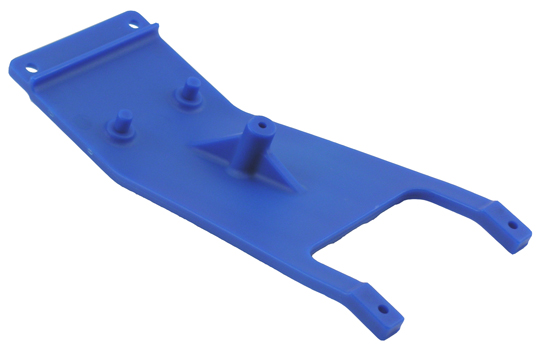 Front skid plate - blue