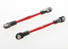 Turnbuckles, aluminum (red-anodized), toe links, 5