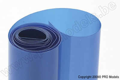 Shrink tubing 46mm blue (1m)