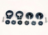 Piston head set, (2 sets of 3 types)/ shock collar