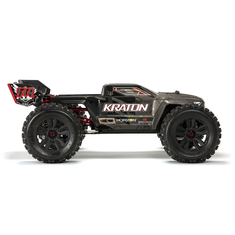 Arrma 1/8 KRATON 4WD EXtreme Bash Roller Monster Truck, Black