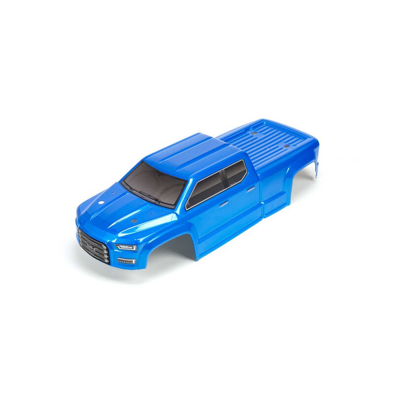Painted DCLD Trimmed Body, Blue: BIG ROCK CREW CAB 4X4