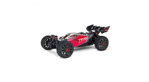 Arrma 1/8 TYPHON 3S BLX Brushless 4WD Buggy RTR, Red