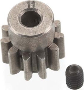Gear, 11-T pinion (32-p) (mach, steel)/
