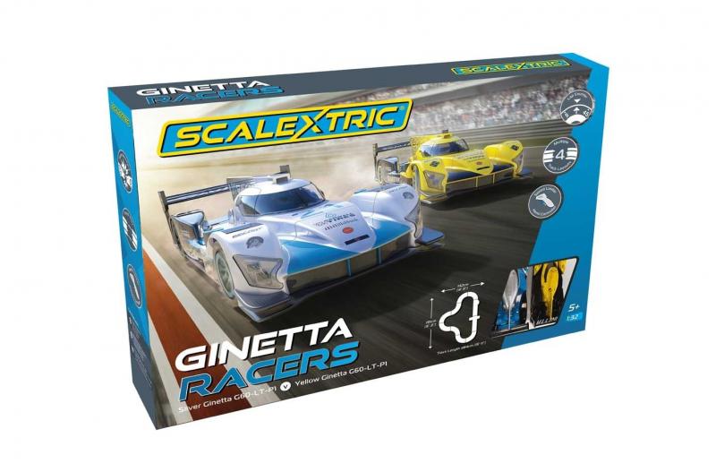 SCALEXTRIC GINETTA RACERS SET