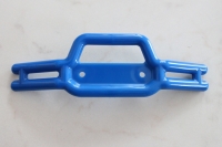 Tubular front bumper blue