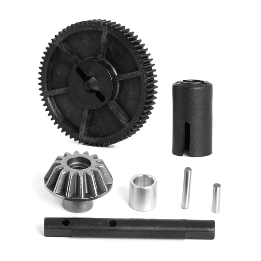 Steel Bevel Drive Gear with Spur Gear, Shaft & Outdrive