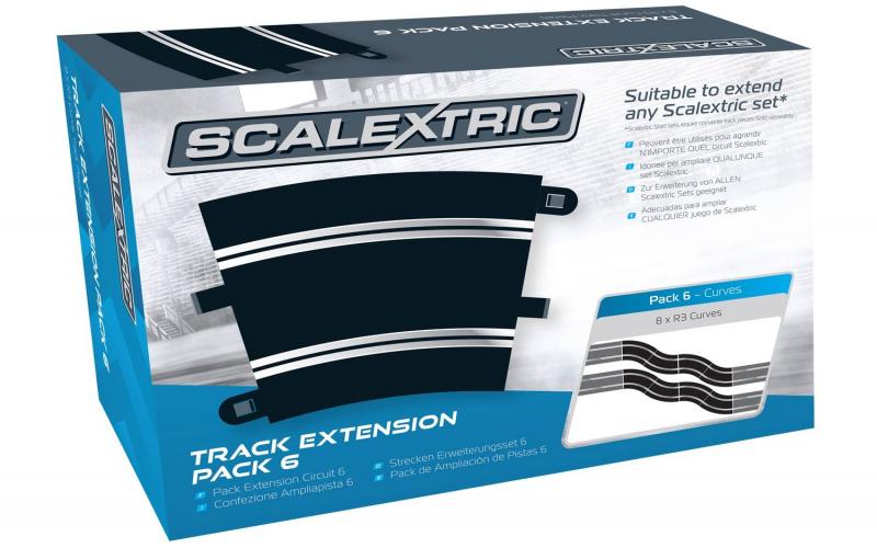 TRACK EXTENSION PACK 6 - 8 X R3 CURVES