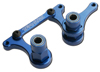 Steering bellcranks, drag link (blue-anodized T6 a