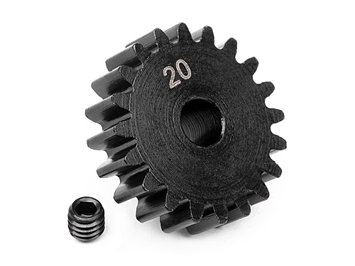 Pinion gear 20 tooth (1M / 5mm shaft)
