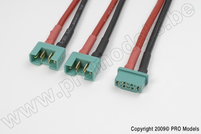 Y-lead Serial MPX, silicon wire 14AWG (1pc)