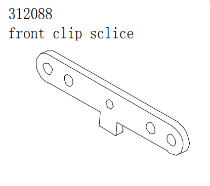 Front lower clip