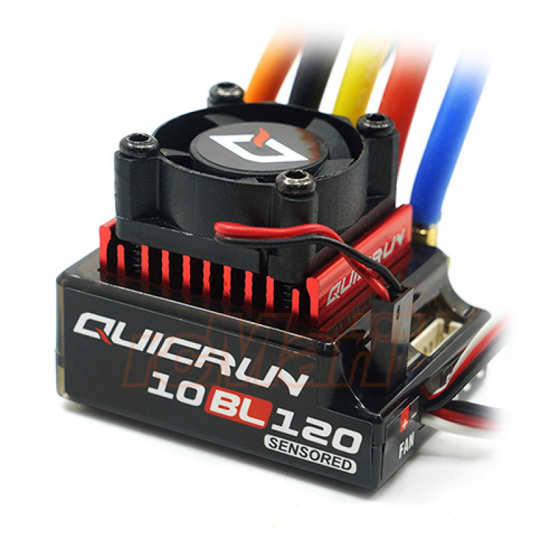 Hobbywing QuicRun 1/10 Brushless Sensored 120A ESC (30125000)