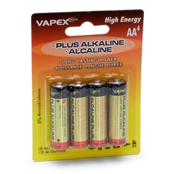 Plus Alkaline batteri AA 4st