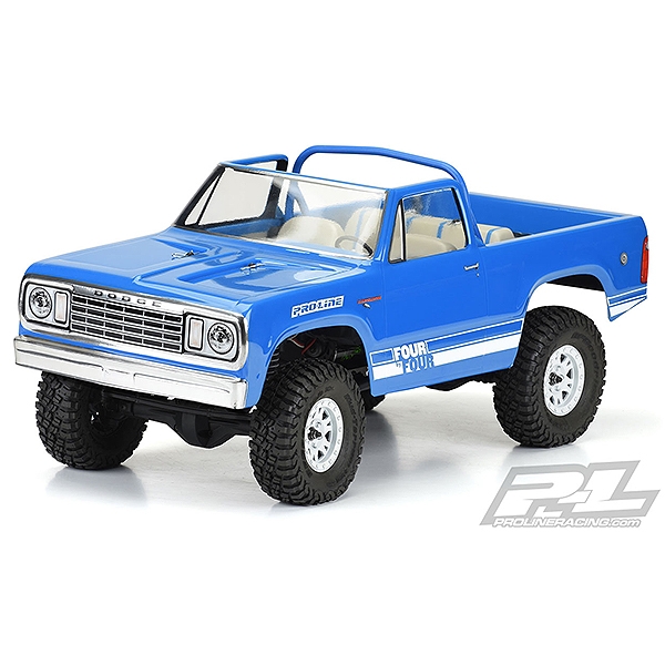 PROLINE 1977 DODGE RAMCHARGER CLEAR BODY FOR 313MMM CRAWLER
