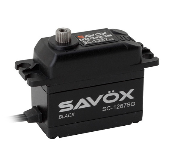 Savöx SC-1267SG Servo 21Kg 0,095s HV Coreless Black Edition*