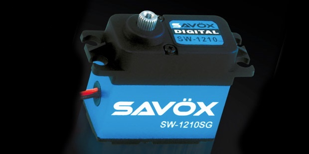 Savöx SW-1210SG Servo 32Kg 0,13s HV Alu Coreless Steel Gear WP
