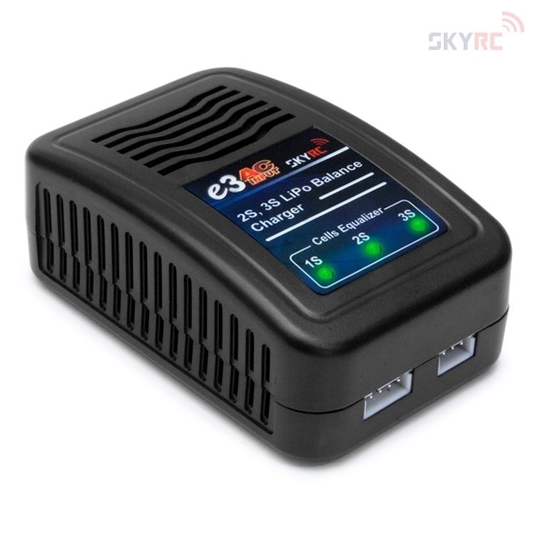 SkyRC e3-V2 2-3S LiPo Laddare 240VAC (SK100081)
