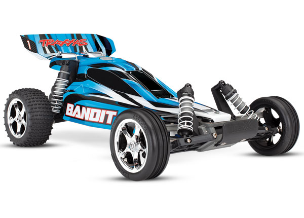 Bandit 2WD 1/10 RTR TQ Blå - Med Batt/Laddare