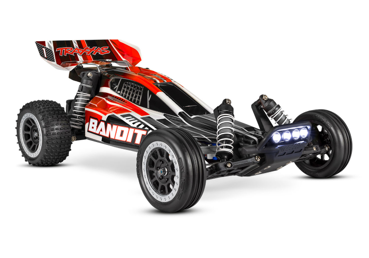 Bandit 2WD 1/10 RTR TQ Red/Black LED - With battery/charger