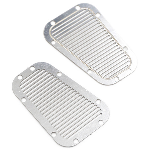 Yeah Racing Stainless steel front hood vent plate for Traxxas TRX-4
