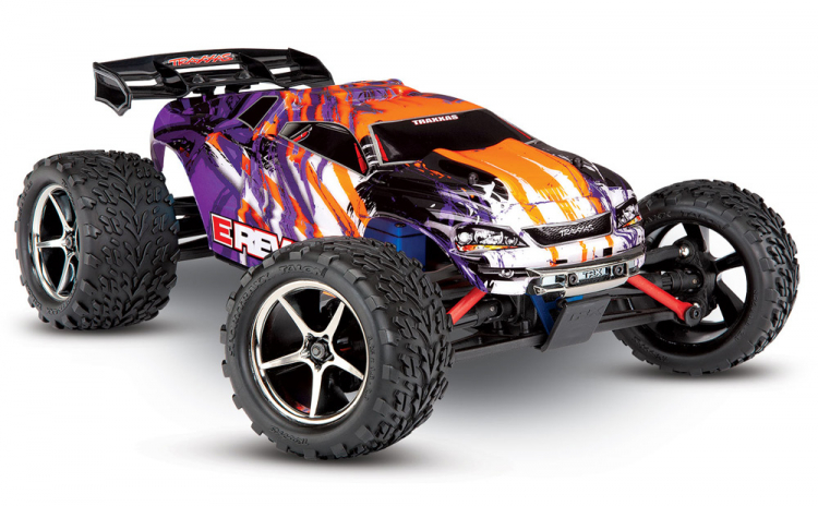 Traxxas E-Revo 1/16 VXL 4WD RTR TQi TSM Lila - Med Batt/Laddare