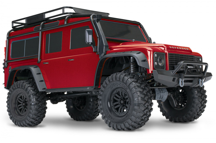 TRX-4 Scale & Trail Crawler Land Rover Defender Red RTR
