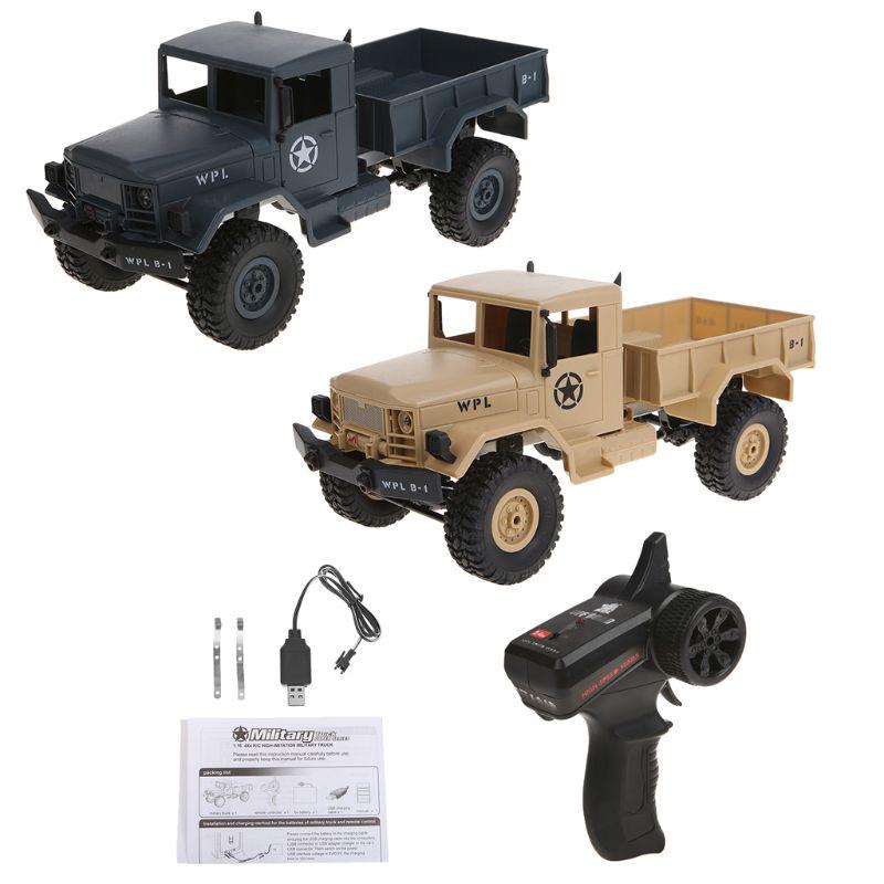 B14 Military truck 1:16 2.4ghz Grey / Sand