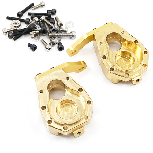 Yeah Racing Brass Front Steering Knuckle 59g 2 pcs For Traxxas TRX-4