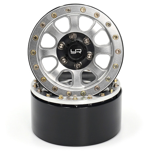 Yeah Racing 1.9" aluminium CNC 8 Spoke beadlock wheel