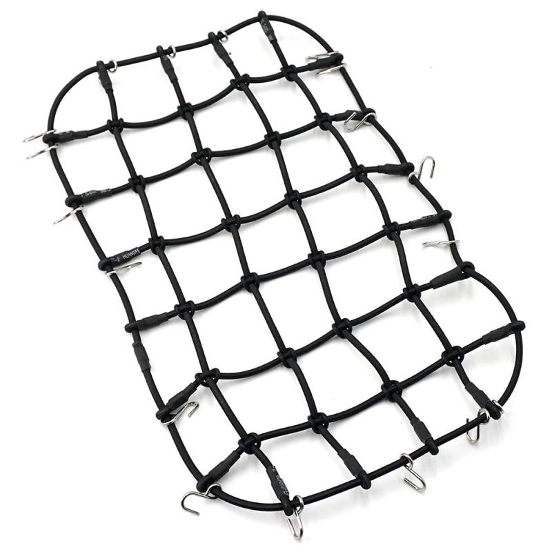 Yeah Racing 1/10 Scale Accessory Luggage Net 250mm x 150mm Black For Traxxas TRX-4