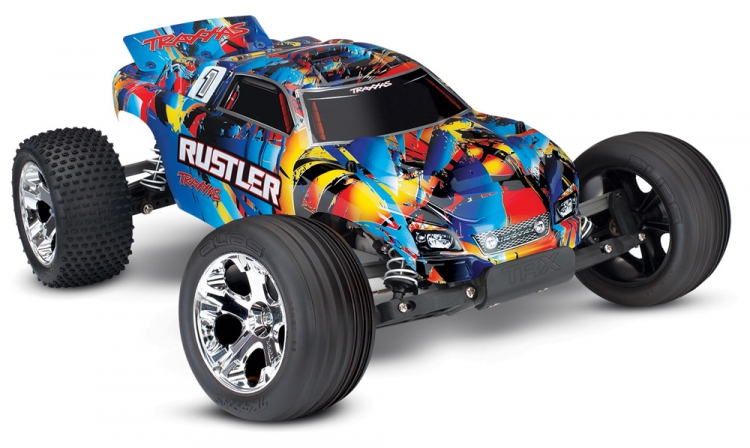 rustler rc car