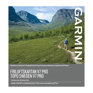Garmin TOPO Sverige v7 PRO Friluftskarta