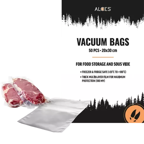 Alces Vakuumpåsar 20x30cm 50st