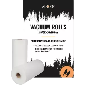 Alces Vakuumrullar 20x600cm x2 rullar