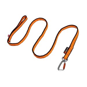 Non-stop Bungee Leash Black/Orange 2.0m