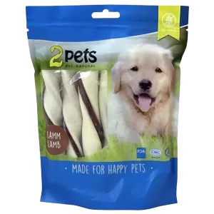 2pets Tuggtwister m lamm Medium 170 g