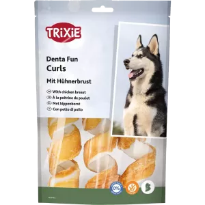 Denta Fun Tuggspiral 15 cm Kyckling 3-P