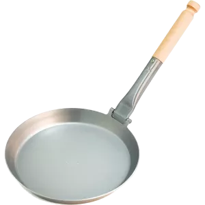 Jägarstekpanna original S8 24cm fällbart Trä handtag