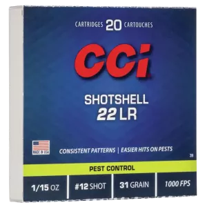 CCI 22 LR Shotshell Hagelpatron