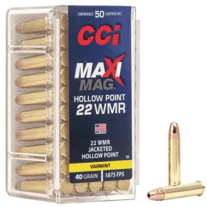 CCI 22WMR JHP Maxi-Mag 40gr