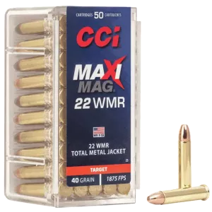 CCI 22WMR TMJ Maxi-Mag 40gr